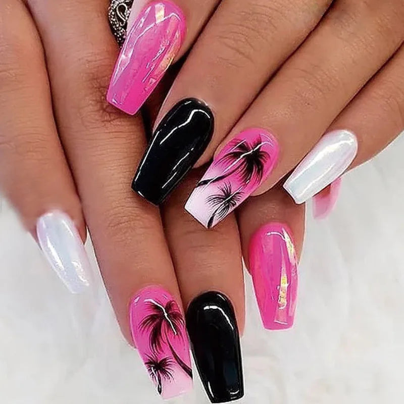 Press-On Nail Art Set