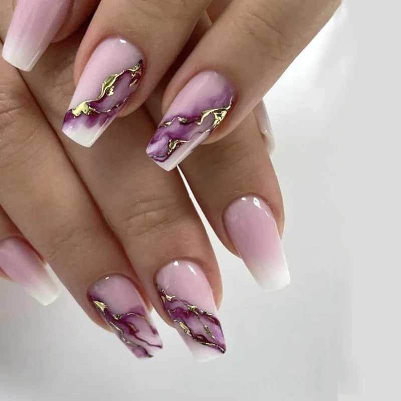 Press-On Nail Art Set