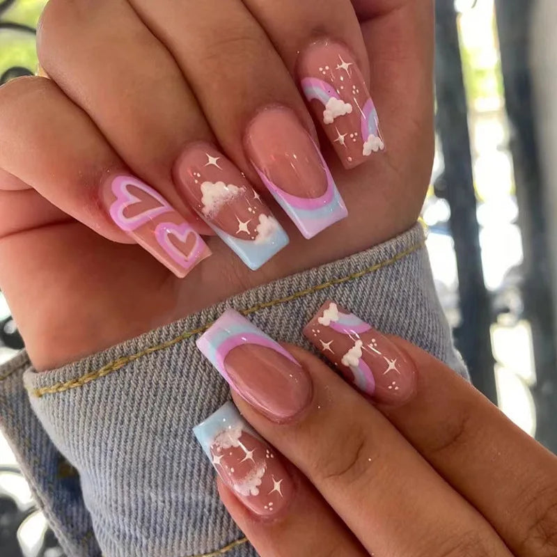 Press-On Nail Art Set